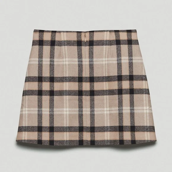 ARITZIA Wilfred Classic Wool A-line Mini Skirt - Picture 4 of 8